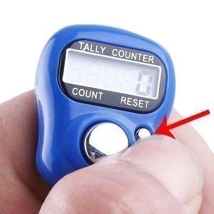 Finger Counter, Tally counter, Digital Clicker, counts to 99999